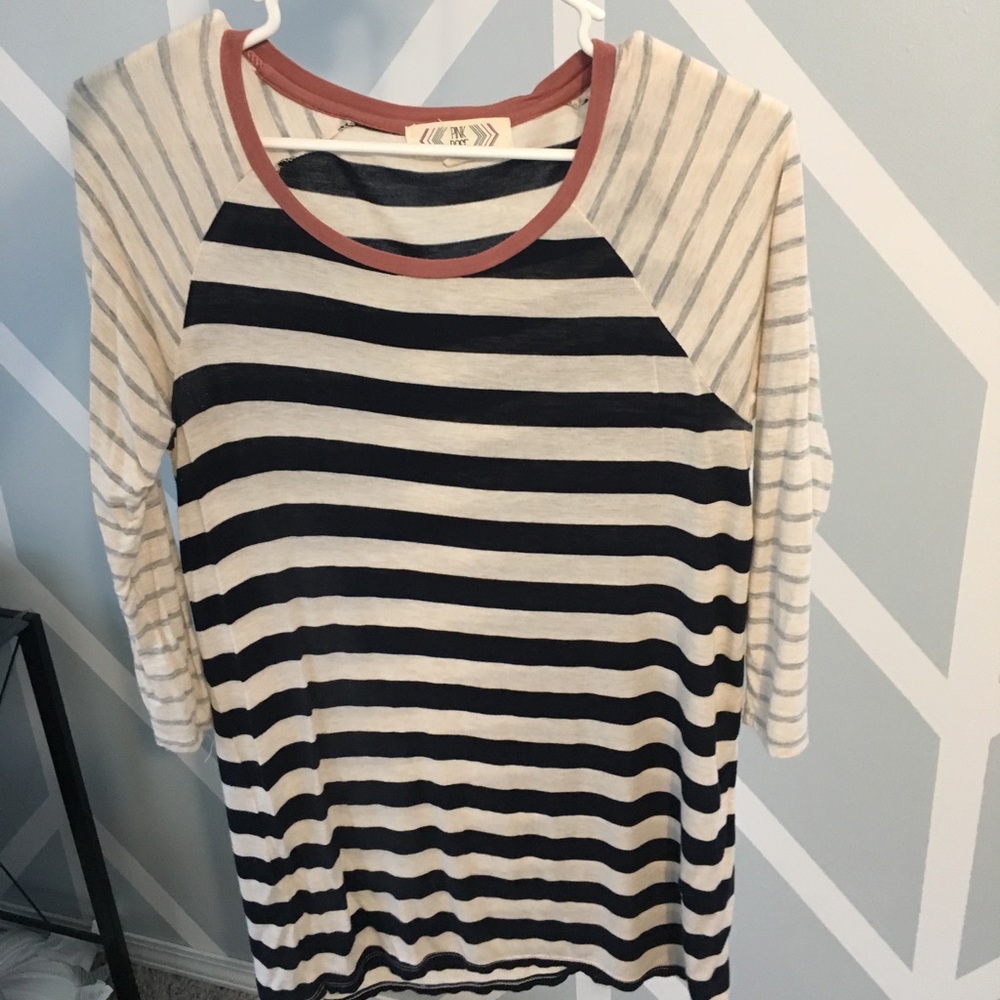 Mid length tee